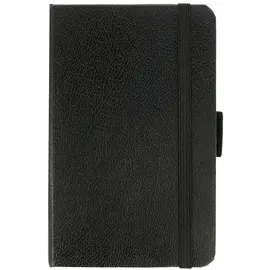 Westcott Notizbuch A6 kariert Schwarz