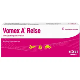 Klinge Pharma Vomex A Reise 50 mg Sublingualtabletten