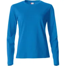Clique Basic Langarmshirt Blau XXL