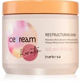 Inebrya Ice Cream Keratin Haarmaske Creme 500 ml