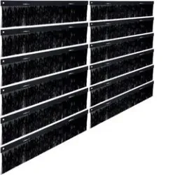 Hager FZ876XE Bodenblech mit Bürste 1600x600mm (BxT).Bodenblech zum Einlegen der Kabel in den Anreihstandschrank.