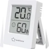 Renkforce RF-6417554 Funk-Thermo-/Hygrometer Weiß RF-6417554