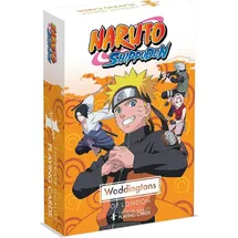 Winning Moves WM03022-ENI-12 - Naruto Shippuden Number 1, Waddingstons of London, Kartenspiel (Französisches Blatt)