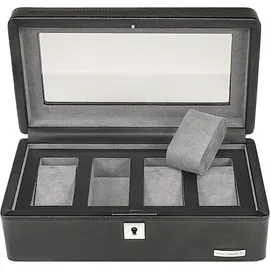 Windrose Uhrenbox Tempora Aufbewahrung Ø max.40 mm Schwarz