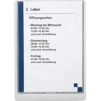 Durable Türschild CLICK SIGN Kunststoff weiß DIN A4