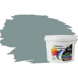 RyFo Colors Fassadenfarbe Silikonharz Fassadenfarbe Fjordgrau 3l, 1 L ca. 6 m2, Wasserabweisend, diffusionsfähig, schützt vor Schmutz, Algen, Pilzen grau