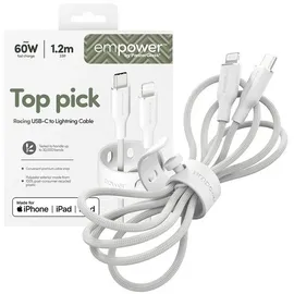 Panzer Glass PanzerGlass empower 60W USB-C to Lightning USB 2.0 1.2m white