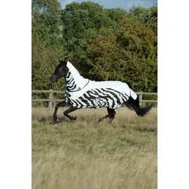 Bucas Buzz-Off Rain Zebra & Neck