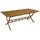 DEGAMO PARAIBA Gartentisch 200 x 100 x 74 cm Braun
