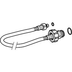 Geberit Panzerschlauch 241854001 entzinkungsbest.