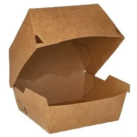 Papstar Burgerboxen 80 St. 12,5 x 12,5 cm Braun
