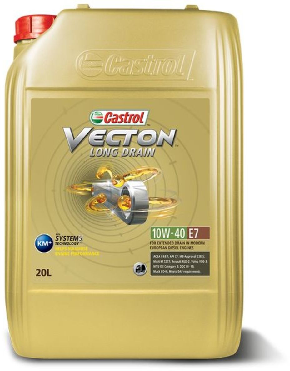 Motoröl CASTROL Vecton LD E7 10W40 20L