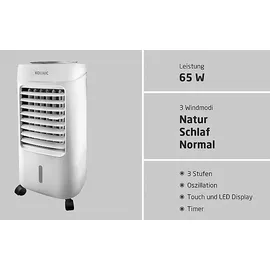 KOENIC KCC 65622 Air Cooler Weiß (65 Watt)