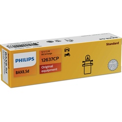 Glühlampe Sekundär PHILIPS PB5 Beige 12V, 1,5W, 10 Stück