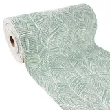 Weichschaummatte Bad 300x65 cm | Badematte aus weichem, atmungsaktivem PVC | Antirutschmatte Bad für Innen- und Außenbereiche | Badteppich Weichschaum mit sicherem Halt auch bei Nässe | Calathea Grün