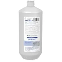 Physioderm Saniwip Hautschutzcreme Rundflasche, - 1 Liter