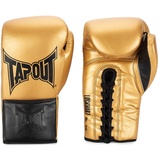 TapouT Boxhandschuhe aus Leder (1 Paar) Lockhart Lederboxhandschuhe - Gold / Black - 10 oz L