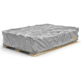 Bio Green Palettenabdeckhaube 1,25 x 0,85 m Silbergrau
