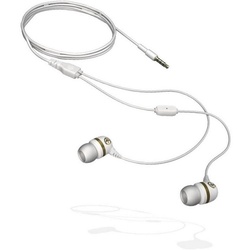 Aerial7 Sumo In-Ear Headset Mikrofon 3,5mm Weiß Headset (Mikrofon, 3,5mm, Kopfhörer mit Mikrofon Ohrpolster in drei Größen) weiß