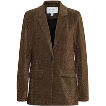 B.YOUNG Jackenblazer BYTACHA Blazer - 20814190 Moderner Blazer mit Klappentaschen in goldfarben | Gr.: 38