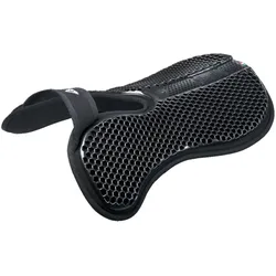 Acavallo Gel Pad Widerristfrei Hexagonal Memory - schwarz