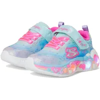 SKECHERS Jungen Mädchen Eternal Heart Lights Sneaker, Blue, 23