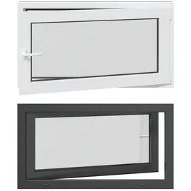 vidaXL Kellerfenster RISOR 110 x 70 cm grau