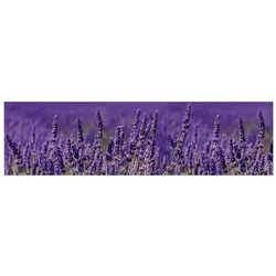 mySPOTTI Küchenrückwand »Lavendel«, Aluverbund, Lavendel-Design