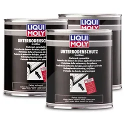 Liqui Moly 3x 2 kg Unterbodenschutz streichbar schwarz [Hersteller-Nr. 6119]