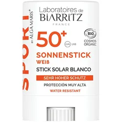 Alga Maris Sport Sonnenstick Bio Lsf50+ Weiss Ldb 12 g