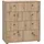 Forte Tempra 2 Schubladenkommode 73,7 x 85,5 x 34,8 cm Artisan Eiche / Beige