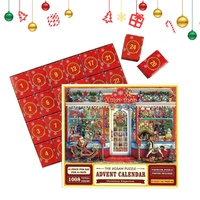 Shuangliao Adventskalender Puzzles, Puzzles Countdown Bis Weihnachten, Adventskalender 2023 Weihnachts Puzzle, Erwachsene Und Kinder, Hausdekoration