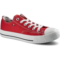 Rote Turnschuhe Lee Cooper Modische Damenschuhe, 38