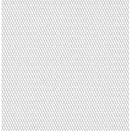 vidaXL Gittermatte Streckmetall 100 x 85 cm Silber