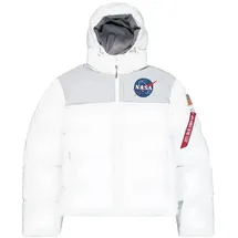 Alpha Industries HP NASA Bomberjacke weiß M