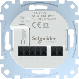 Schneider Electric Merten MEG5777-0001 Connected Raumtemperaturregler-Einsatz, Unterputzeinsatz,16A, Zigbee, Smart Home, Grün