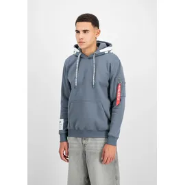 Alpha Industries Hoodie blau L