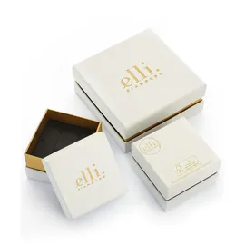 Elli DIAMONDS Elli DIAMONDS Ring Verlobung Solitär Diamant 0.015 ct. 585 Gelbgold Ringe Damen