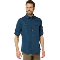 Fjällräven Singi Trekking Shirt LS M Shirts Long Sleeve, Mountain Blue, S