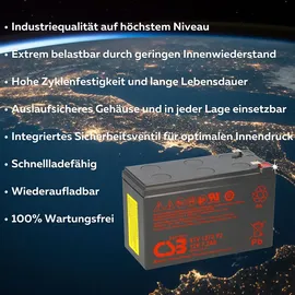 CSB Bleiakku 12V 7200 mAh 1 St.