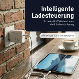 Ansmann USB C Schnellladegerät PD, 65W Universell iPhone Samsung