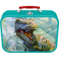 Schmidt Spiele Puzzle-Box - im Metallkoffer Dinos (56495)