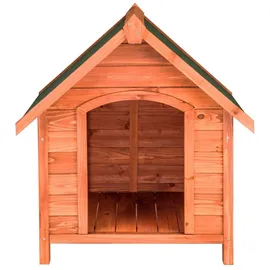 Tectake Hundehütte Bailey Braun 72 x 65 x 83 cm