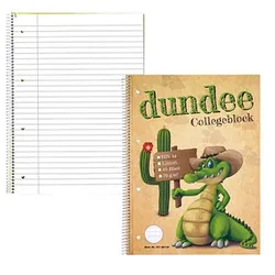 dundee Collegeblock liniert DIN A4 Innenrand