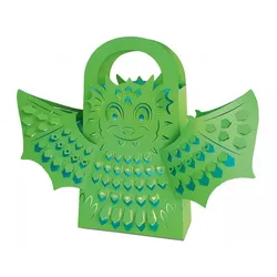 URSUS Leucht-Tasche »Drache«