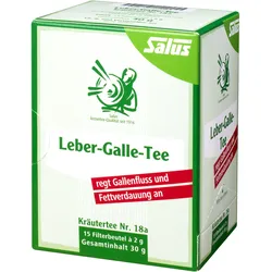 Salus Leber Galle Tee, Kräutertee Nr. 18a Filterbeutel