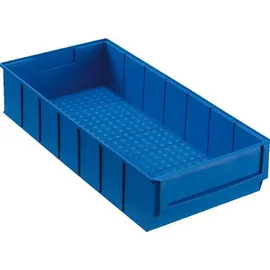 Allit 456550 Sichtlagerkasten (L x B x H) 400 x 185 x 81mm Blau 1St.