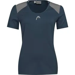 HEAD Kinder Shirt CLUB 22 Tech T-Shirt Girls, navy, 176