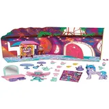 My Little Pony – Entdecke Dein Ponyfunkeln Einhorn-Teeparty Izzy Moonbow, Hoof to Heart Pony, 21 Accessoires, für Kids ab 3