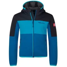 TROLLKIDS Sogndal Fleecejacke Alpine Blue/Pool Blue/Black 122